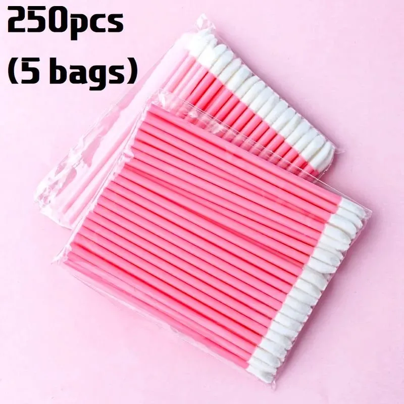 Χύμα 50/500/2000Pcs Lip Brush Professional Applicators Χονδρική Ραβδιά κραγιόν Γυναικείες βούρτσες Lip Gloss Αξεσουάρ εργαλείων μακιγιάζ