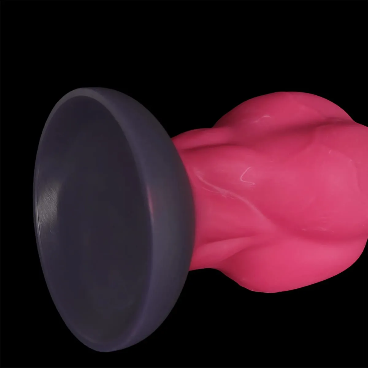 Silicone Dog Knot Dildo with Suction Cup Big Anal Plug Long Anal Beads Butt Plug Gay Sex Toy for Women Men Prostate Massager — image 4