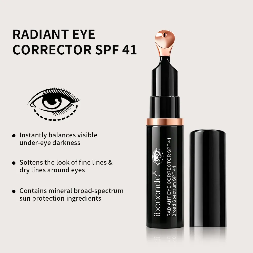 SPF 41 Eye Corrector Concealer Hydrating Suncreen Concealer Under Eye Color Corrector Dark Circles Eye Cream Woman Makeup — image 3