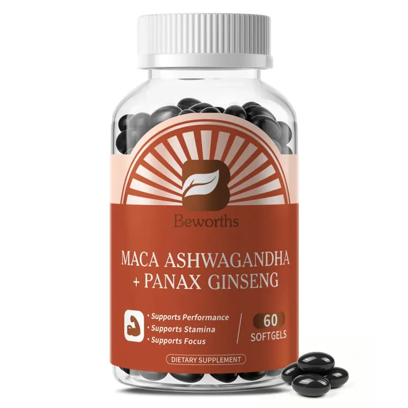 Beste Maca-capsules voor de gezondheid van mannen met roodgele en zwarte Maca