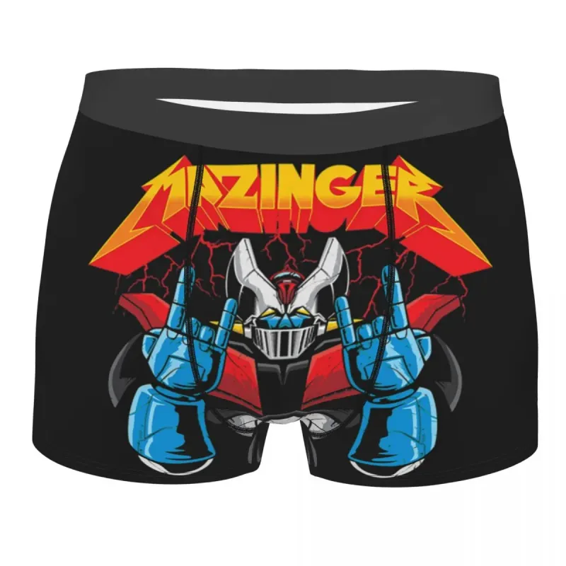 Custom Novelty Goldorak Ufo Robot Grendizer Boxers Shorts Panties Male Underpants Breathbale Briefs Underwear