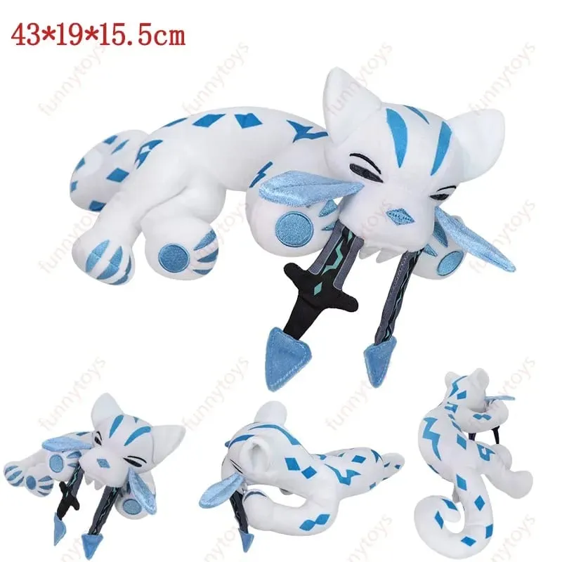 Pokémon Plush Sleeping Position Pillow Leafeon Espeon Sylveon Furret Cubone Scorbunny Bulbasaur Squirtle Soft Stuffed Cushion