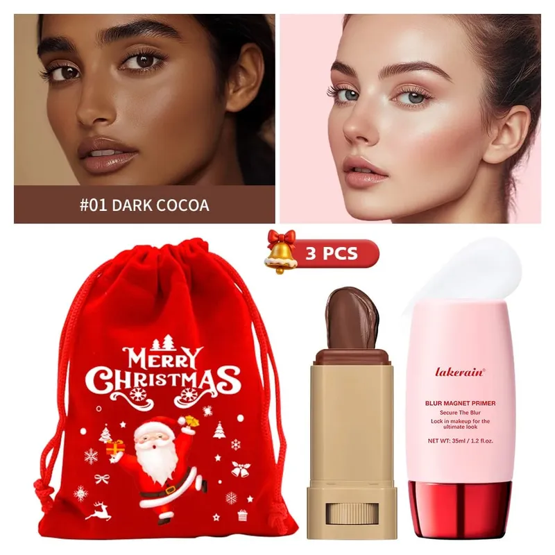 Blur Magnet Primer & Eraser Foundation Stick Long Lasting Pore Minimizing Smooth Face Makeup Oil Control Matte Christmas Gift — image 8