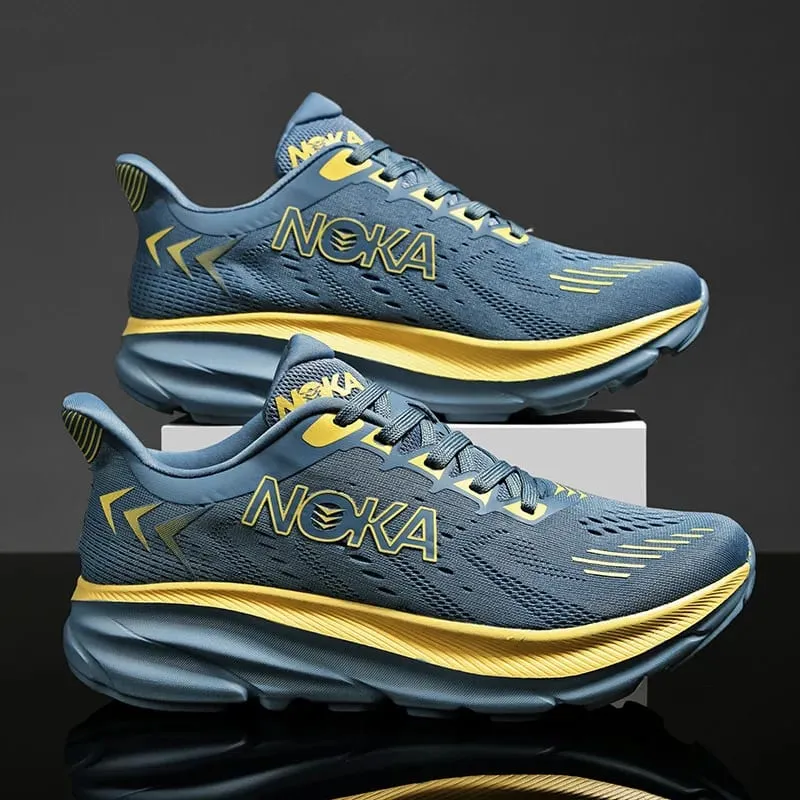Men Sports Running Shoes Breathable Lightweight Men Comfortable Athletic Nonskid Sneakers — image 2