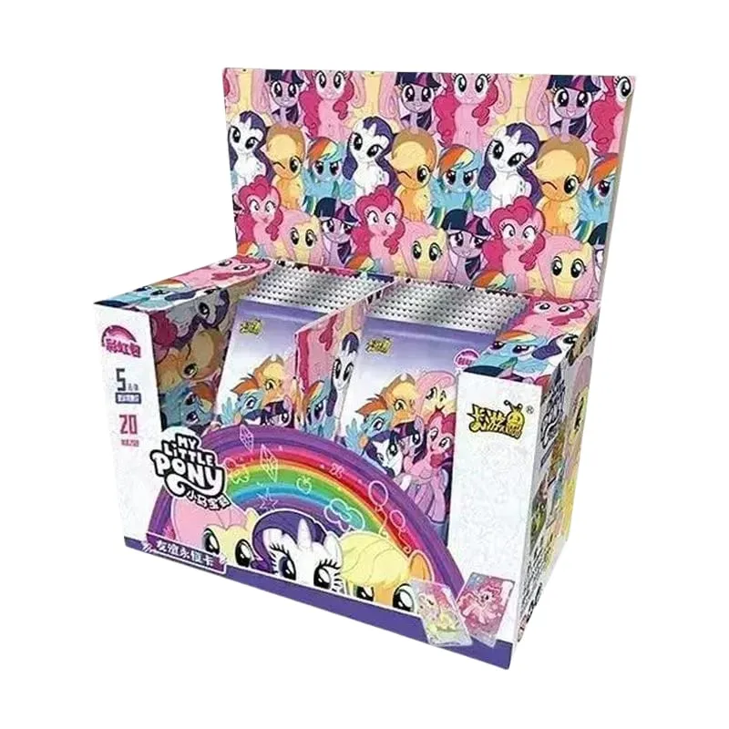 Autentisk ny My Little Pony Friendship Forever-korthållare - Nummer 10 - Anime Merchandise Barndagspresenter