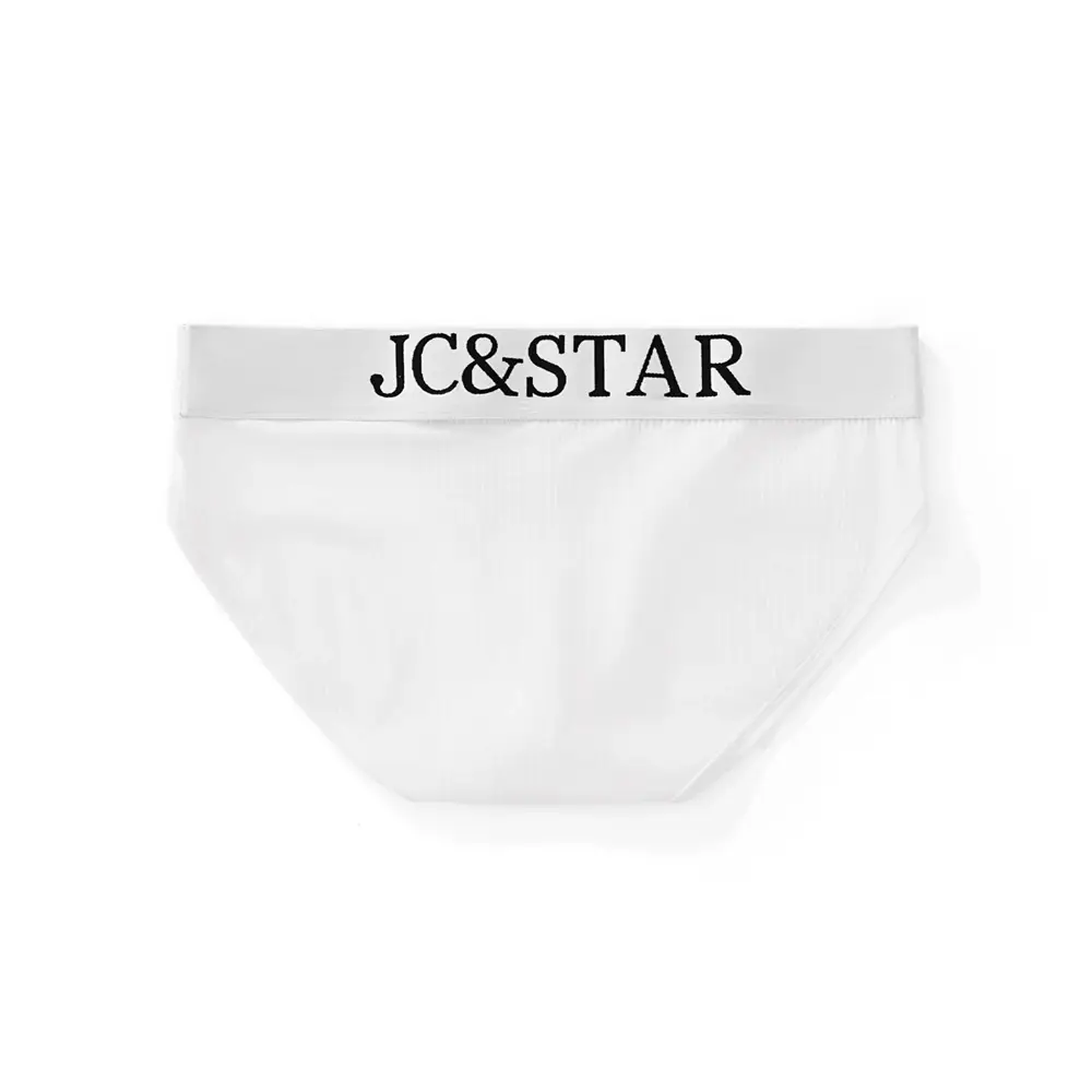 Cuecas masculinas atléticas com design de corte alto, cuecas de algodão com nervuras, conforto esportivo para homens, biquíni deslizante, tanga