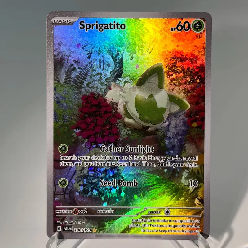OBF PAL ASR Cards PTCG4-B EX Rainbow Ninetales Cleffa Charizard Rare Collection Battle Toys Gifts for Hobbies — image 13