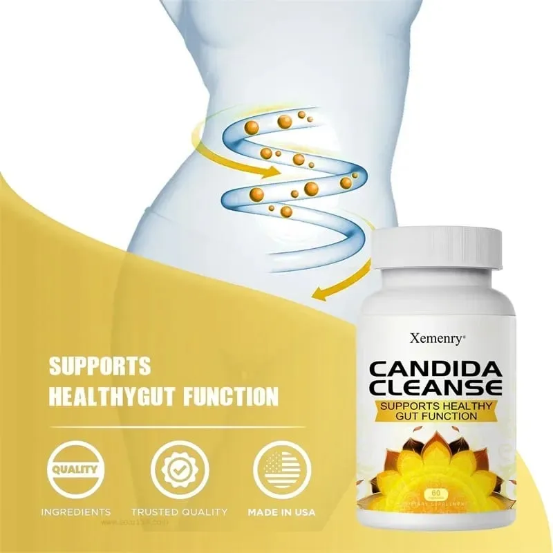 Candida Cleanse – Favorise le nettoyage et la désintoxication intestinaux, améliore la digestion et soulage la constipation et les ballonnements. — image 5