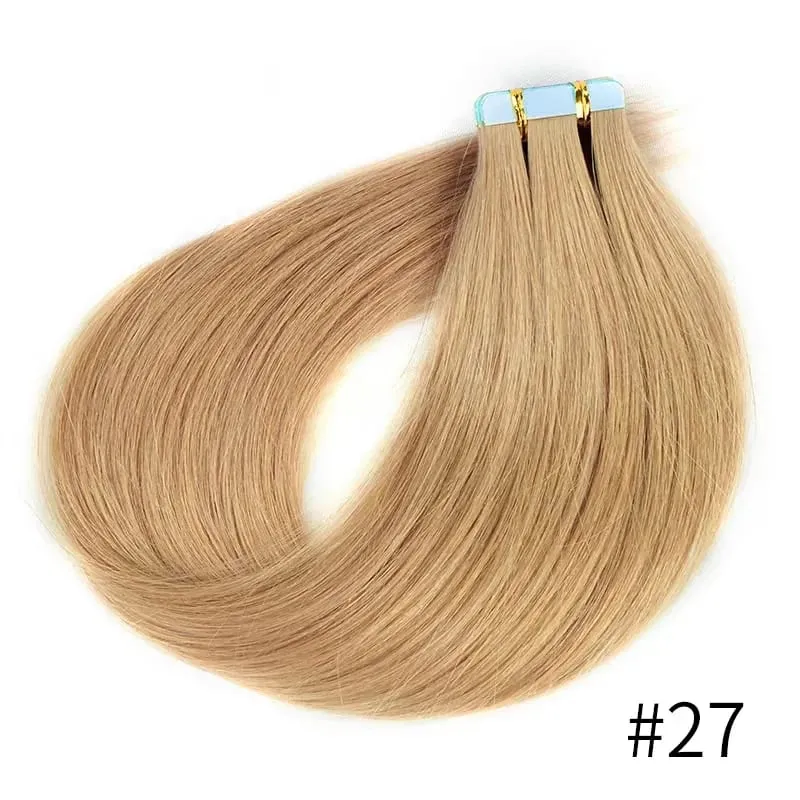 Doreen Tape in Hair extensions 100% Human Hair Material 16 to 24 inch 50g/set Natural Black Hair Extensions Real Human Hair — image 13