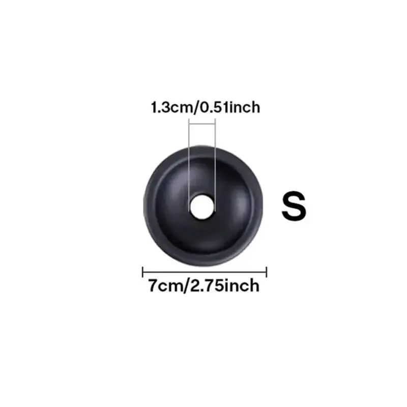 Ring Of Accessories For Penis Pump Black Ring Sleeve Penis Enlargement Vacuum Pump And Extender Replacement Part Sex Toy For Men