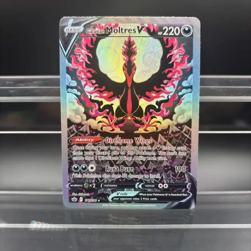 DIY Collection Cards Psyduck Salamence Crobat Mewtwo ex EN Self Made Single Card Classic Game Anime Card Gift Toy