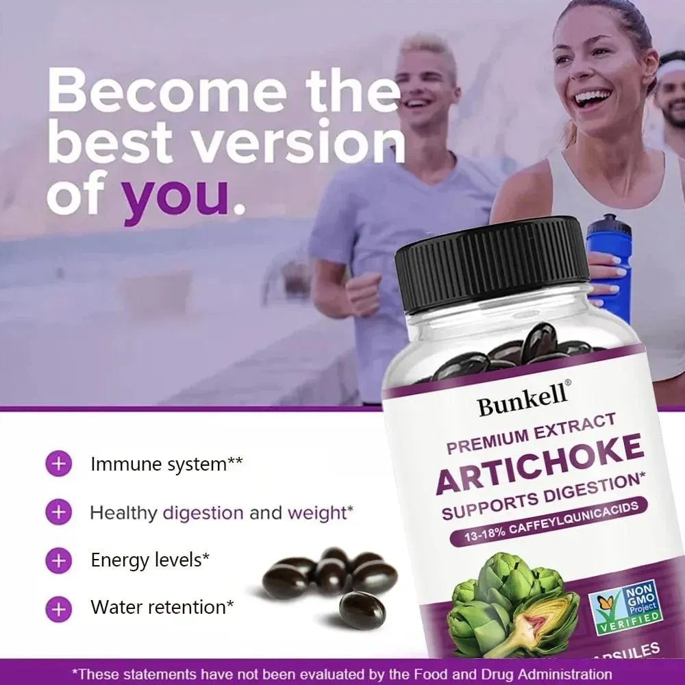 Artichoke Extract - Natural Cleansing and Detoxifying Supplement for Liver Support Immune Support and Skin Health — image 6