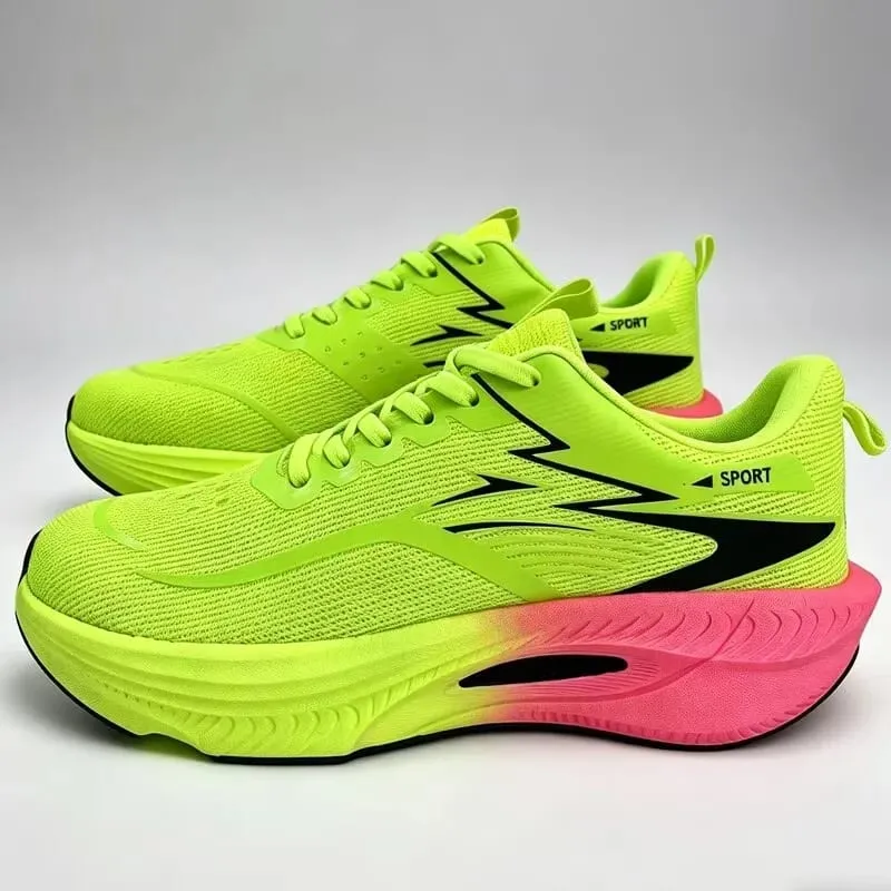 Buty do biegania Męskie codzienne buty z włókna węglowego Maraton sportowe Oddychające Lekkie damskie Wygodne sportowe trampki Antiship Nowość — image 11