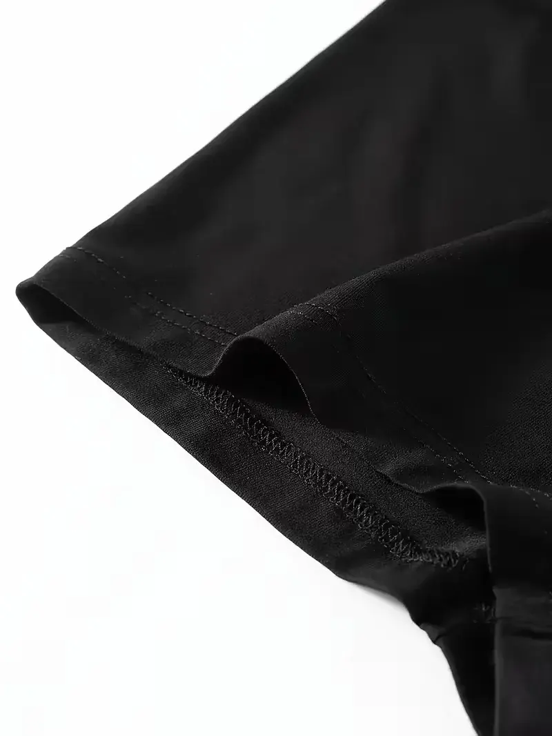 3Pieces Men's Bamboo Fiber Black Boxer Shorts Thin, Quick Drying Soft and Comfortable Men's Underwear Daily Casual Boxer Briefs — image 4