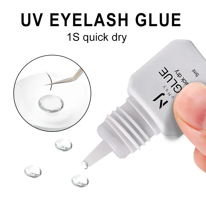 0.5Sec Eyelash Extension Glue Black Fast Dry UV Lashes Glue Black Eyelash Glue Lash Remover For UV Eyelash Extension — image 9
