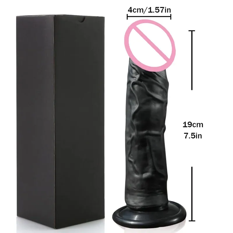 Silicone Strapon Dildo For Lesbian Gay Panties Wearable Massager Penis G-Sport Realistic Adult Sex Toys Suction Cup Anal Plug