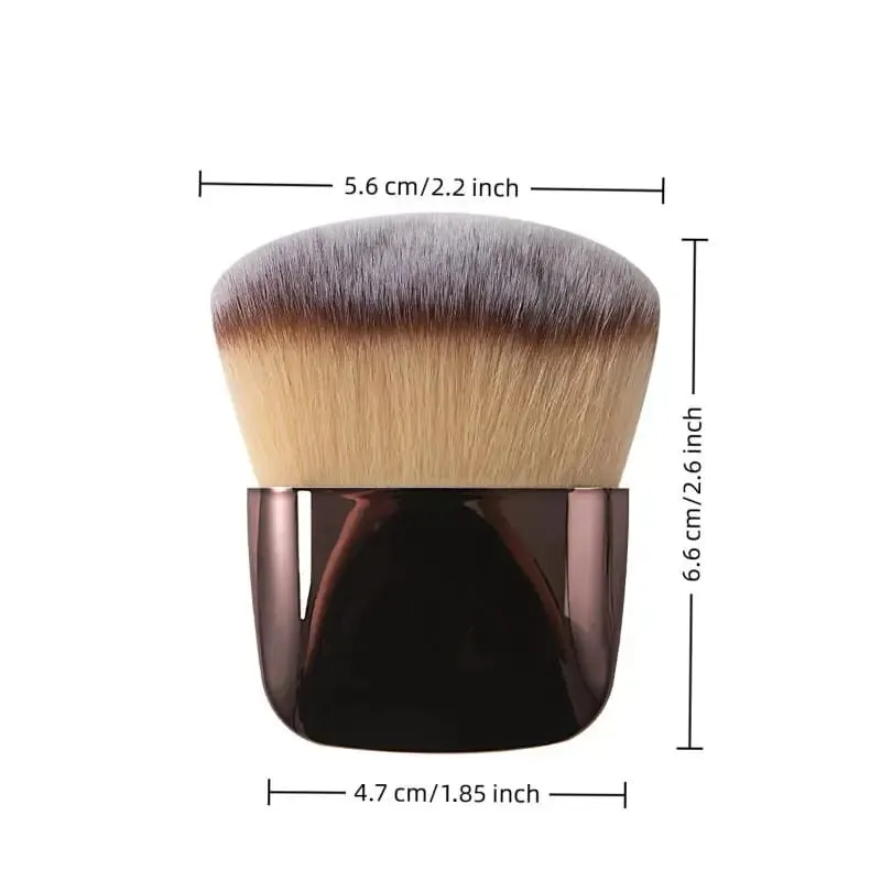 【B】1Pc Makeup Foundation Brush Blush Loose Powder Brush Kabuki Brush Multi-Function Cosmetics Make Up Brushes Beauty Supplies