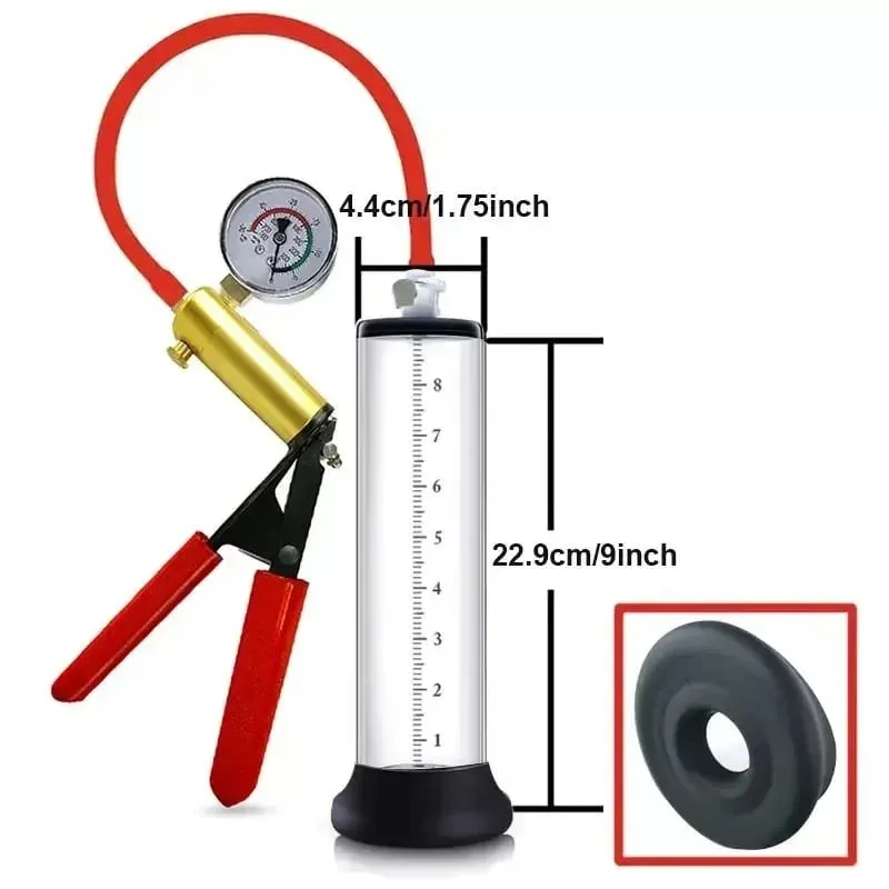 Electric Penis Vacuum Pump with Digital Display Male Enlargement Extender Trainer Rechargeable Adult Masturbation Sex Toy — image 21