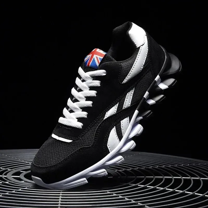 Brand Trend Size 38-48 Men's Wear-resistant Cushioning Thick-soled Fitness Sneakers Outdoor Breathable Running Shoes for Men