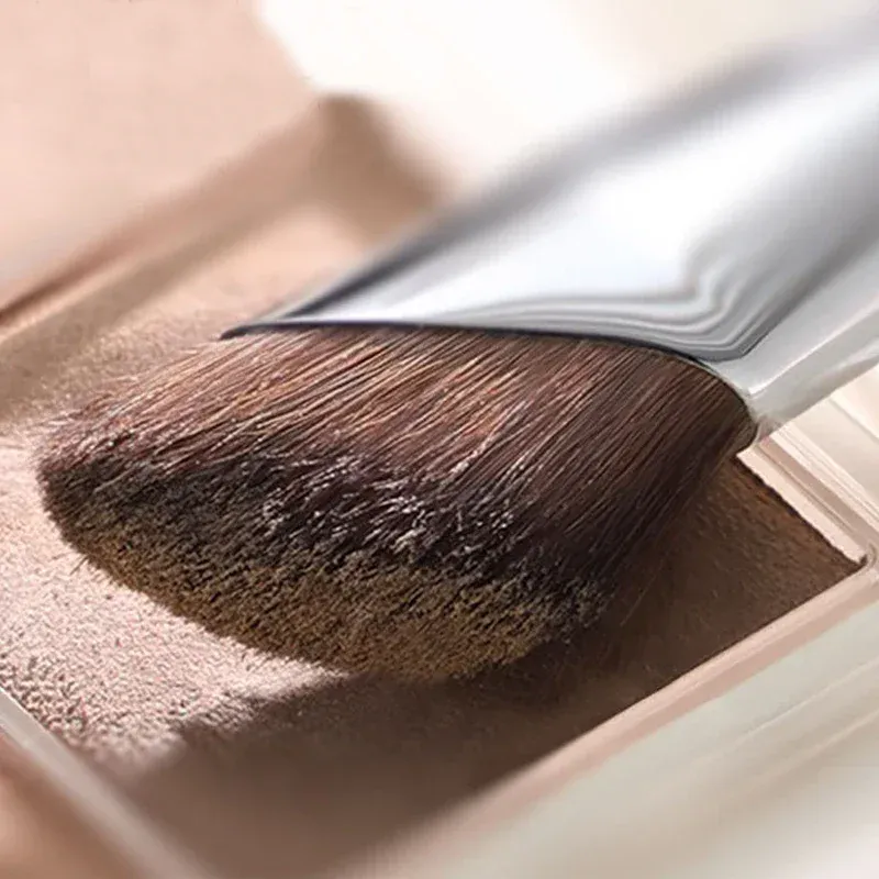 Professional Angled Nose Contour Brush Flat Nose Shadow Brush Precise Shading Blending Makeup Brushes For Nose Bridge Contour