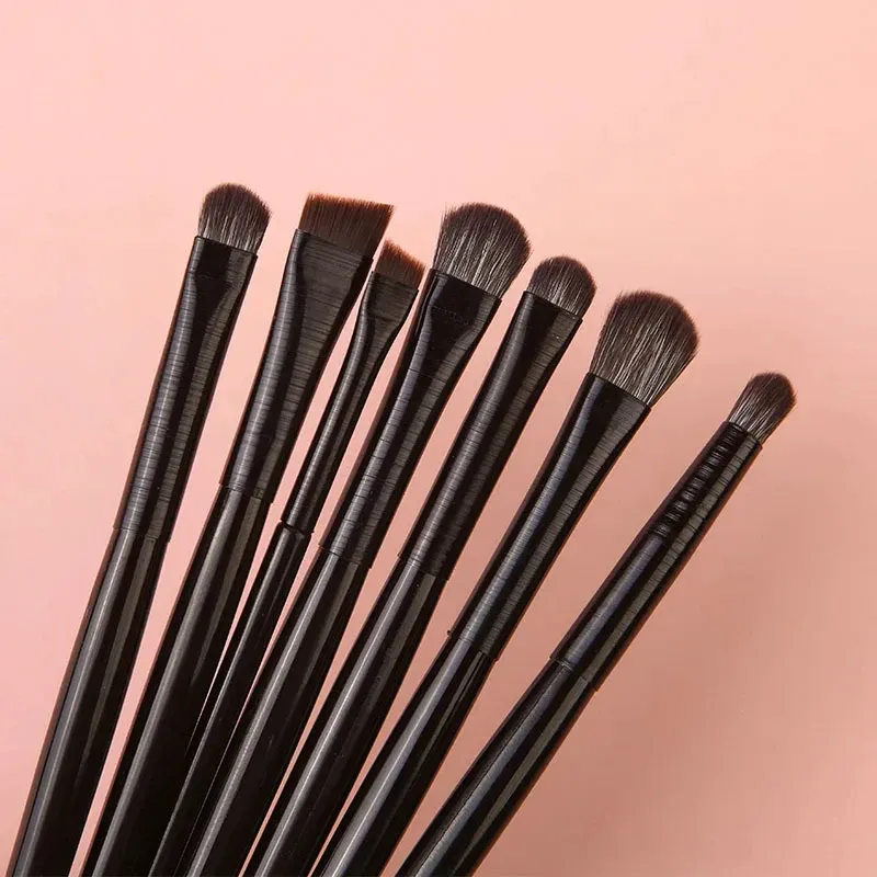 Eye Soft Bristle Eyeshadow Brushes 9-piece Set Eye Makeup Smudge Undercover Eyeliner Blade Eye Detail Small Makeup Brushes