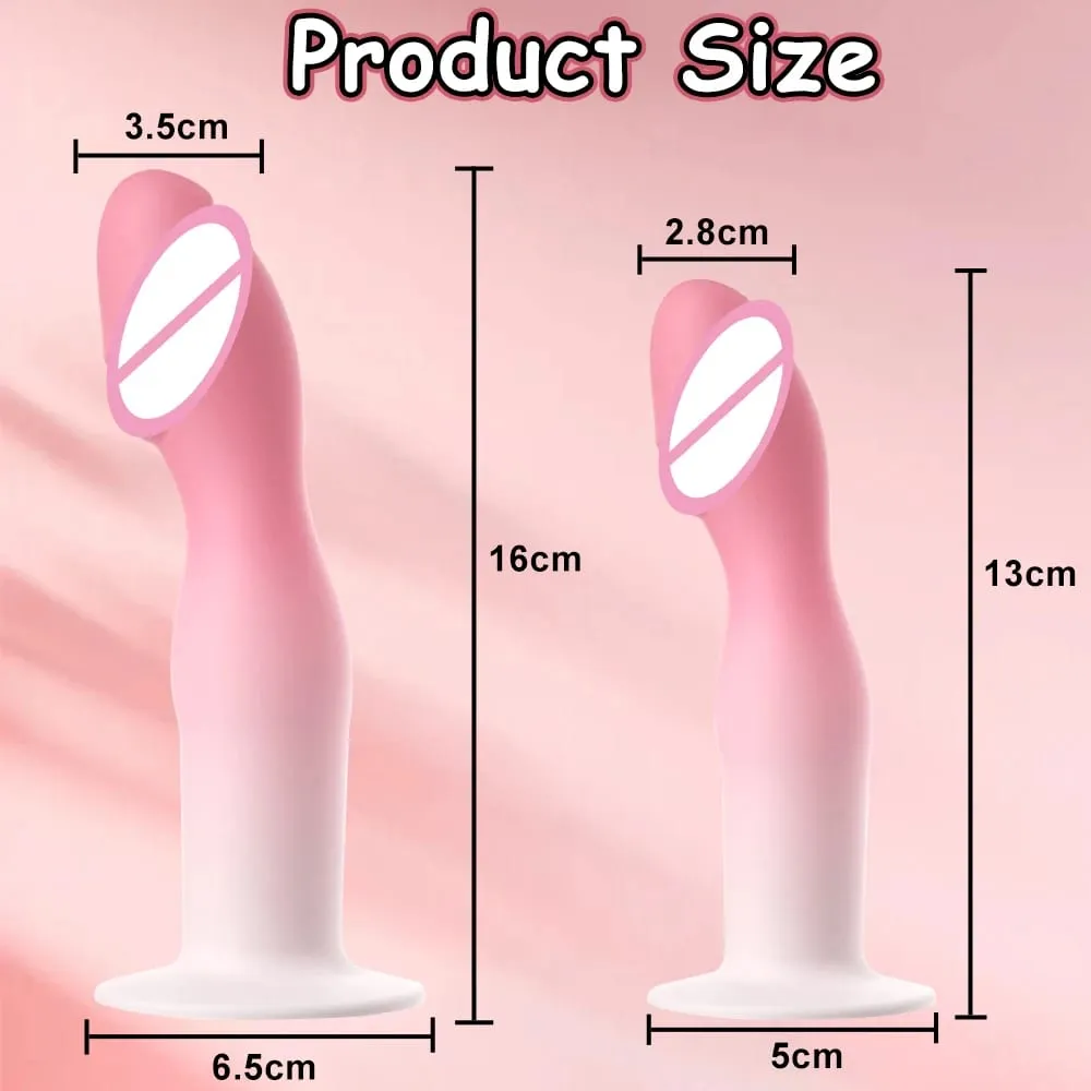 Simulation Dildo With Liquid Silicone Masturbation Sex Toys With Suction Cups Female G point Anal Plug Massage Adult Products — image 4