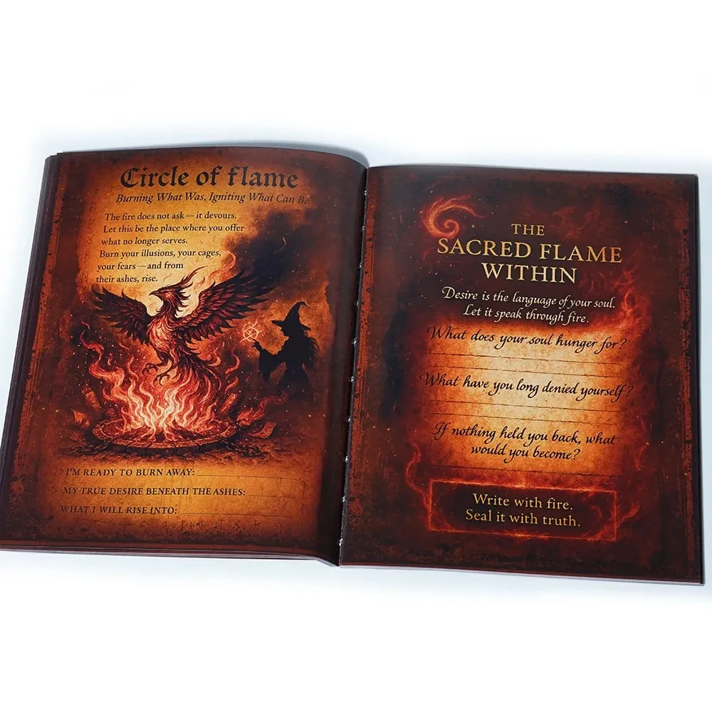 The Sacred Labyrinth a Witch's Self-Discovery Codex Explore 74 Pages of Mystieal Self-Diseovery Shadow Work Grimoire Growth Work