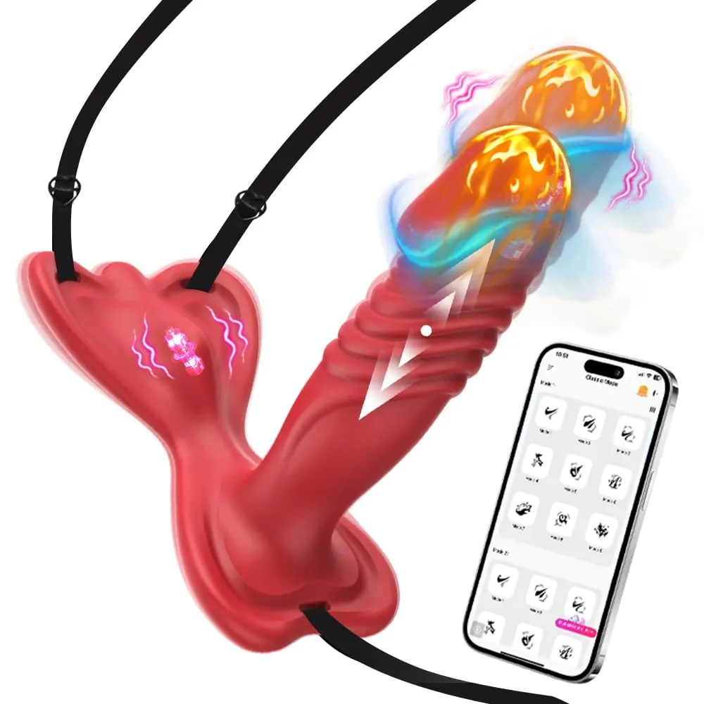 APP Control Clitoris Mini Butterfly Masturbator Stimulator Adults Panties Sex Toy Couple Wearable Panty Thong Vibrator for Women — image 1