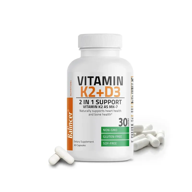 Vitamin K2 (MK7) with D3 Supplement Non-GMO Formula Vitamin D and K Complex Natural Support for Heart Immune Bone Health — image 10