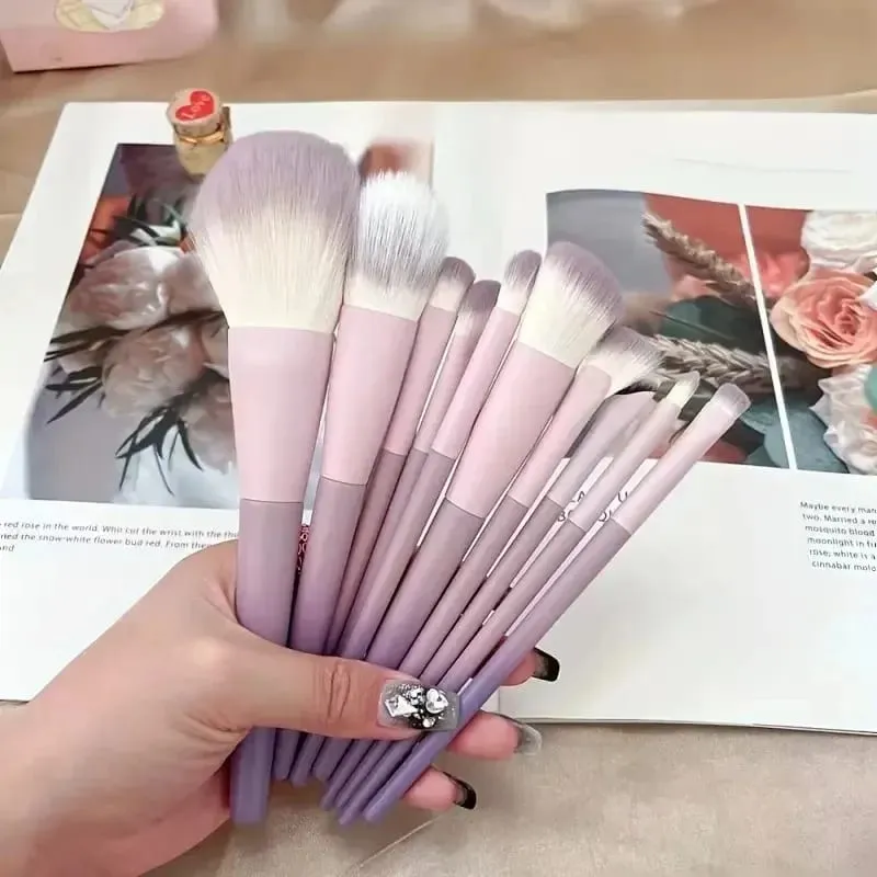 13Pcs Makeup Brush Set Make Up Concealer Blush Powder Brushes Eye Shadow Highlighter Foundation Brush Cosmetic Beauty Tool — image 23