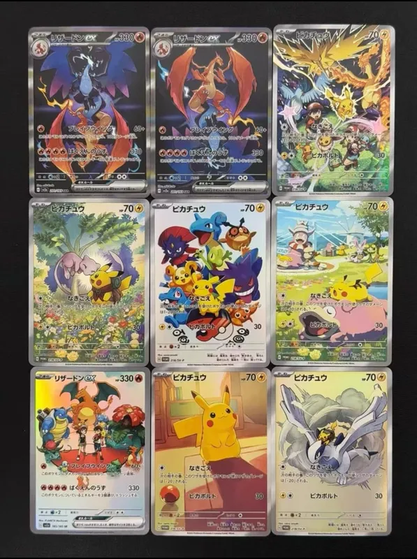 Diy Self-control Ptcg Pikachu Charizard Venusaur Blastoise Pokemon Card Anime Collection Cards Gift Toys — image 5