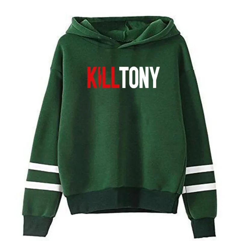 Kill Tony Merch Hoodie Unisex Pocketless Barren Ärmel Streetwear Damen Herren Kapuzenpullover Lustige Kleidung