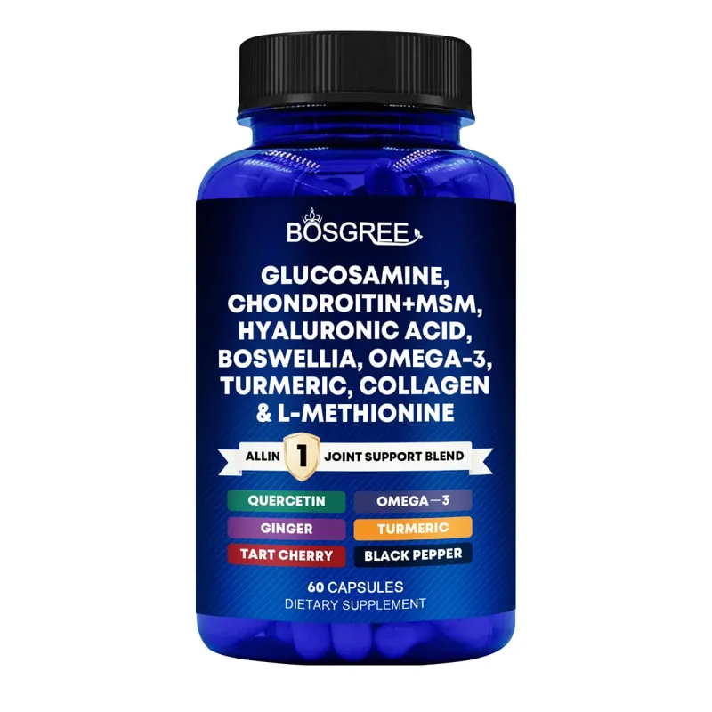 Glucosamine Chondroitin MSM - Supports Healthy Joints Cartilage and Connective Tissue - Promotes Joint Comfort and Flexibility