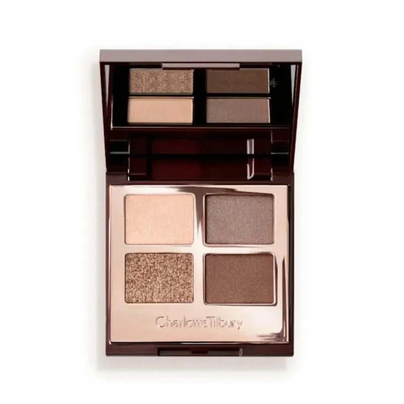 Charlotte Tilbury Hollywood Flawless Liquid Highlighter hidrata a paleta da pele acetinado-fosco Shimmer Metallic Acabamentos Maquiagem
