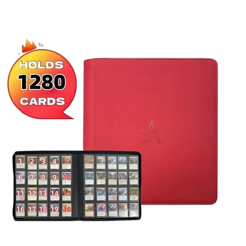 Premium 20 Pocket Card Binder –1280 Collection Binder Folder Card Album Card Holder Fit for TCG & Sports Cards. Collector's Drea — image 9
