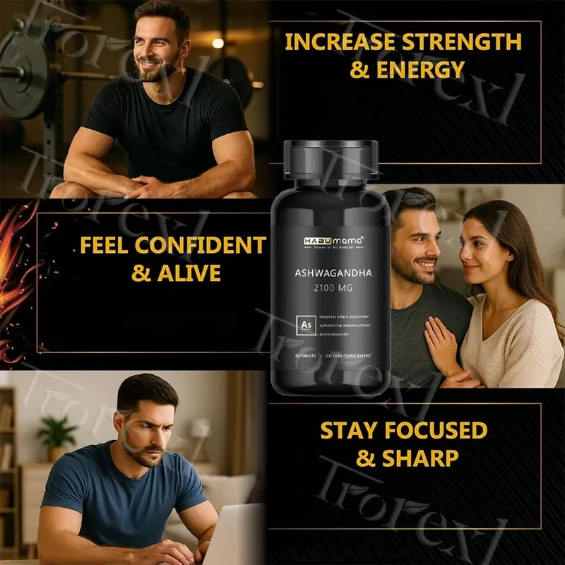 Ashwagandha Men Health Supplement Unlimited Stamina Back Capable and Confident — image 4