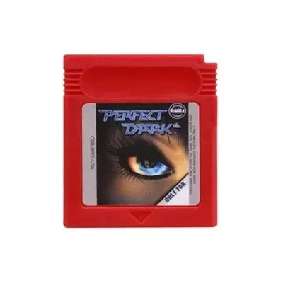 Rewritable USA Version GBC Game Cartridge Perfect Dark 9 Colors Shells with Battery Video Game Console Card