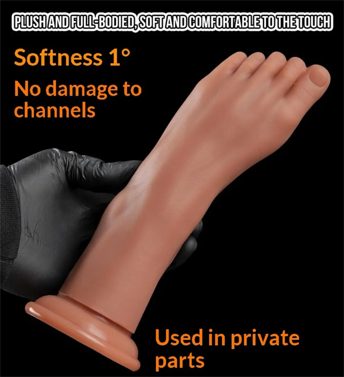 Plugue anal estilo pés enormes, plugue anal grande de silicone, masturbador profundo, dilatador, estimulador, vibrador anal, brinquedo sexual adulto para mulheres