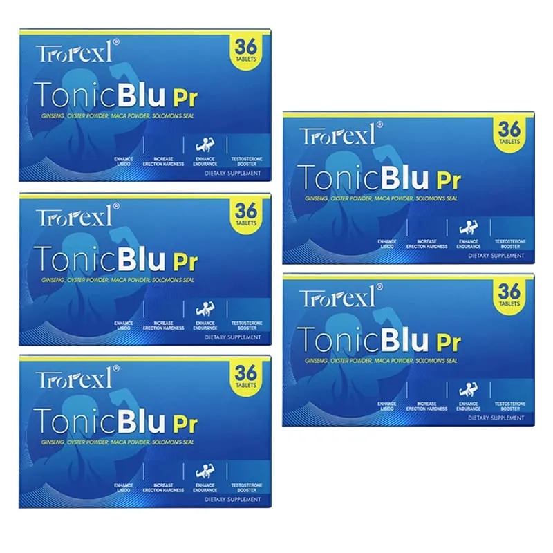 Trorexl-TonicBlu Pro - Kék tabletta a Rock-Hard Energy Volume Booster természetes osztriga ginzenghez a legjobb előnyökért — image 10