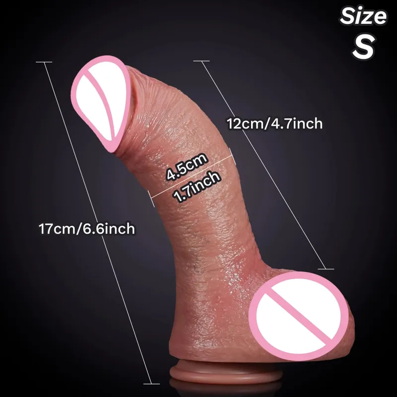 Big Realistic Silicone Dildo with Suction Cup G-Spot Anal Dildos Strapon Dick Butt Plug Masturbat Adult Sex Toys for Man Women — image 10