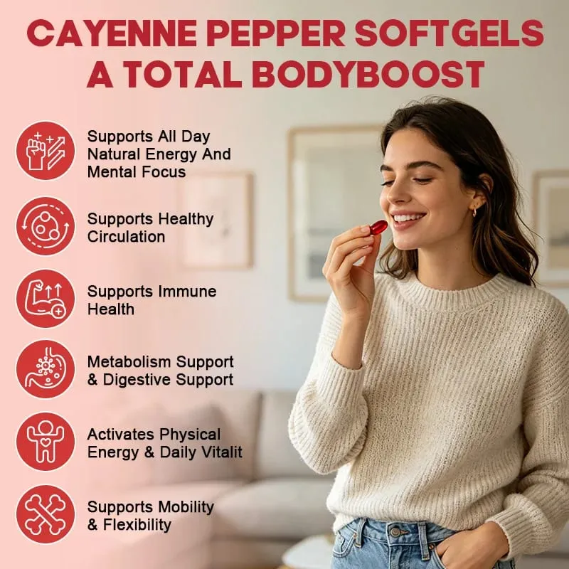 Cayenne bors kapszula – támogatja a szív- és érrendszer egészségét, javítja az emésztést és a vérkeringést D3 K2 vitaminok gyógynövény-kiegészítő