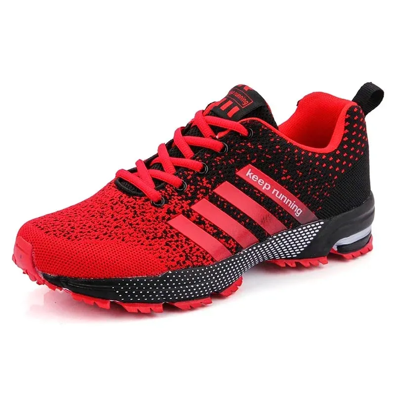 New Men's Sneakers Mesh Surface Spring Summer Breathable Casual Sports Shoes Flat Vulcanized Couple Running Big Size — image 10