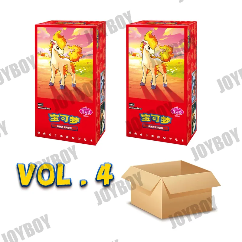 I lager 100%Original Pokémon PTCG-kort Gem Pack Vol 5 Simplified Chinese Tcg Vol. 5 Card Game Gem Pack 4 Collection Gift Box — image 8