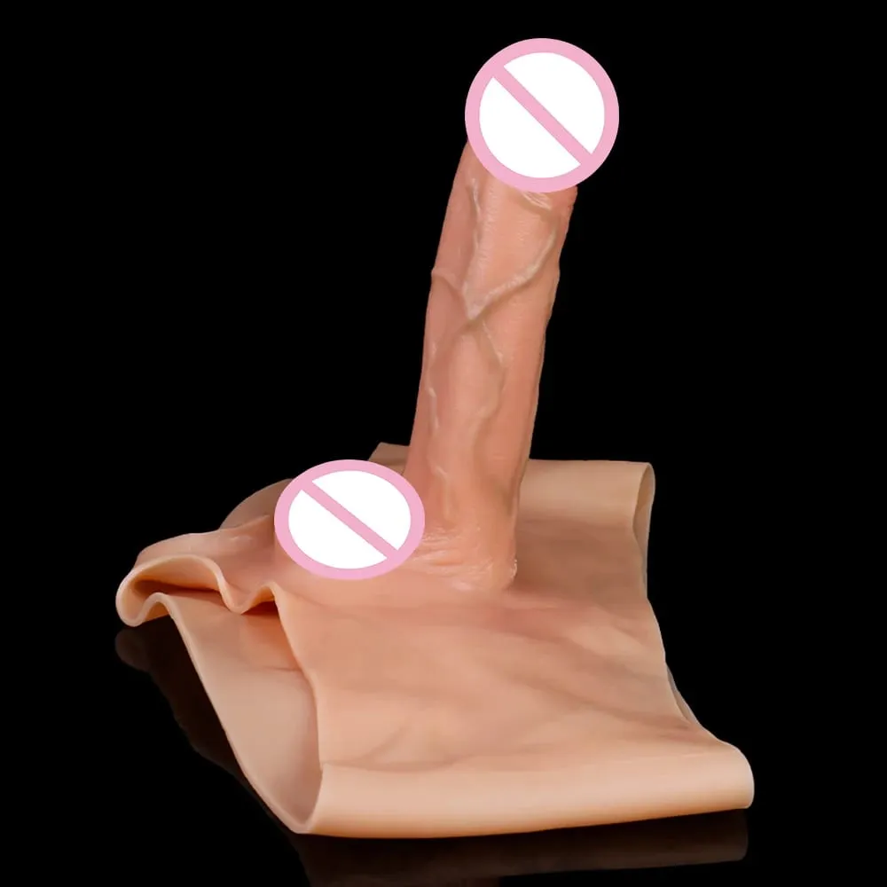 Silicone Strapon Realistic Penis Pants Wearable Solid Dildo Panties Vagina Massager Sex Toys For Women Lesbian Sexy Tools
