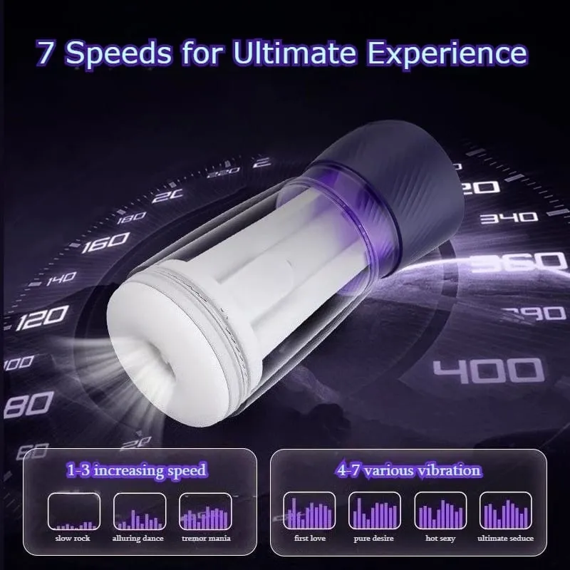 Jissbon Suction Masturbator Cup Intelligent Heating 7 Speeds Vibrating Real Pussy Stroker Piston Blowjob Sex Toys for Man — image 3