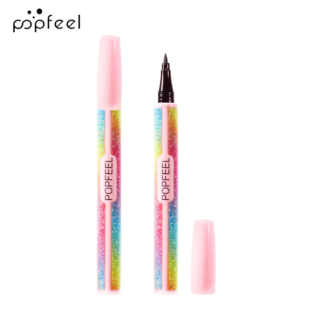 Stylo Eyeliner liquide noir Popfeel le plus vendu, maquillage durable pour femmes, flèche à séchage rapide, crayon lisse pour les yeux, cosmétique, nouveau