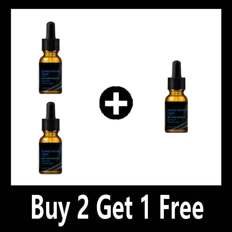 7Days Eyelash Fast Grow Serum Lengthen Thicken Natural Curl Enlargement Voluminous Eyelash Growth Natural Eyelashes Growth Serum
