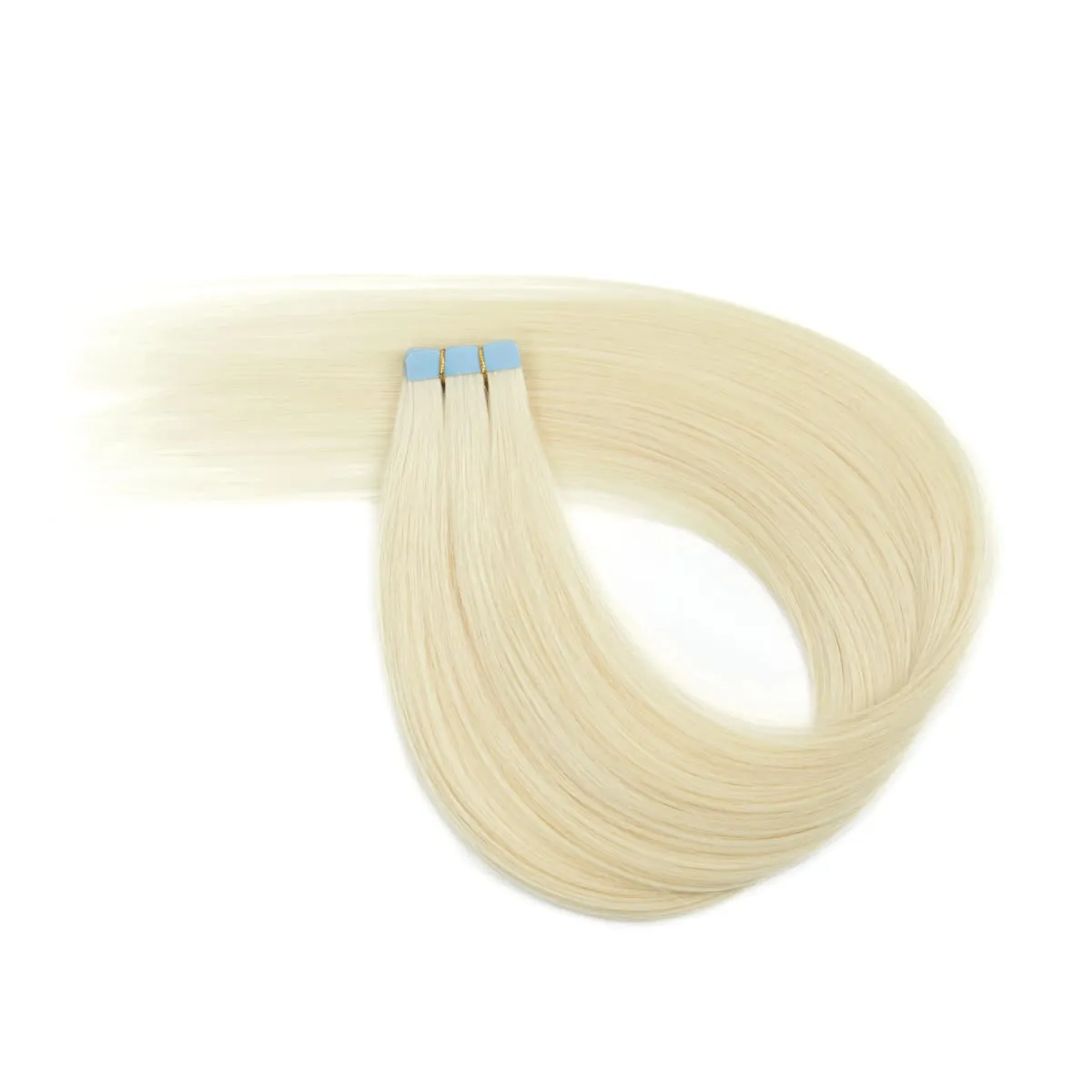 Multi Color Mini Skin Tape In Human Hair Extensions 10 Pieces 12 Inch To 20 Inch Multiple Color Options Remy Hair Natural Comfortable Wear for Women Thickening And Lengthening — image 13