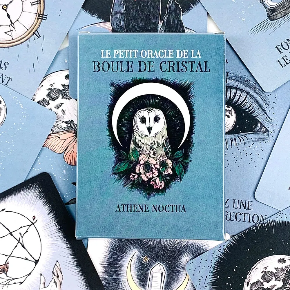Le Petit Oracle De La Boule De Cristal Oracle Cards 13-Card Deck Athene Noctua Tarot Divination Card with Guidebook — image 3