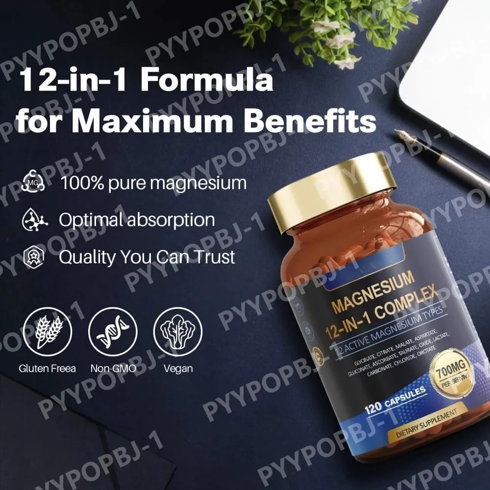 700 mg magnesiumcomplex 12 in 1 magnesiumsupplement met glycinaatcitraat malaatoxide tauraat aspartaat orotaat magnesium — image 6